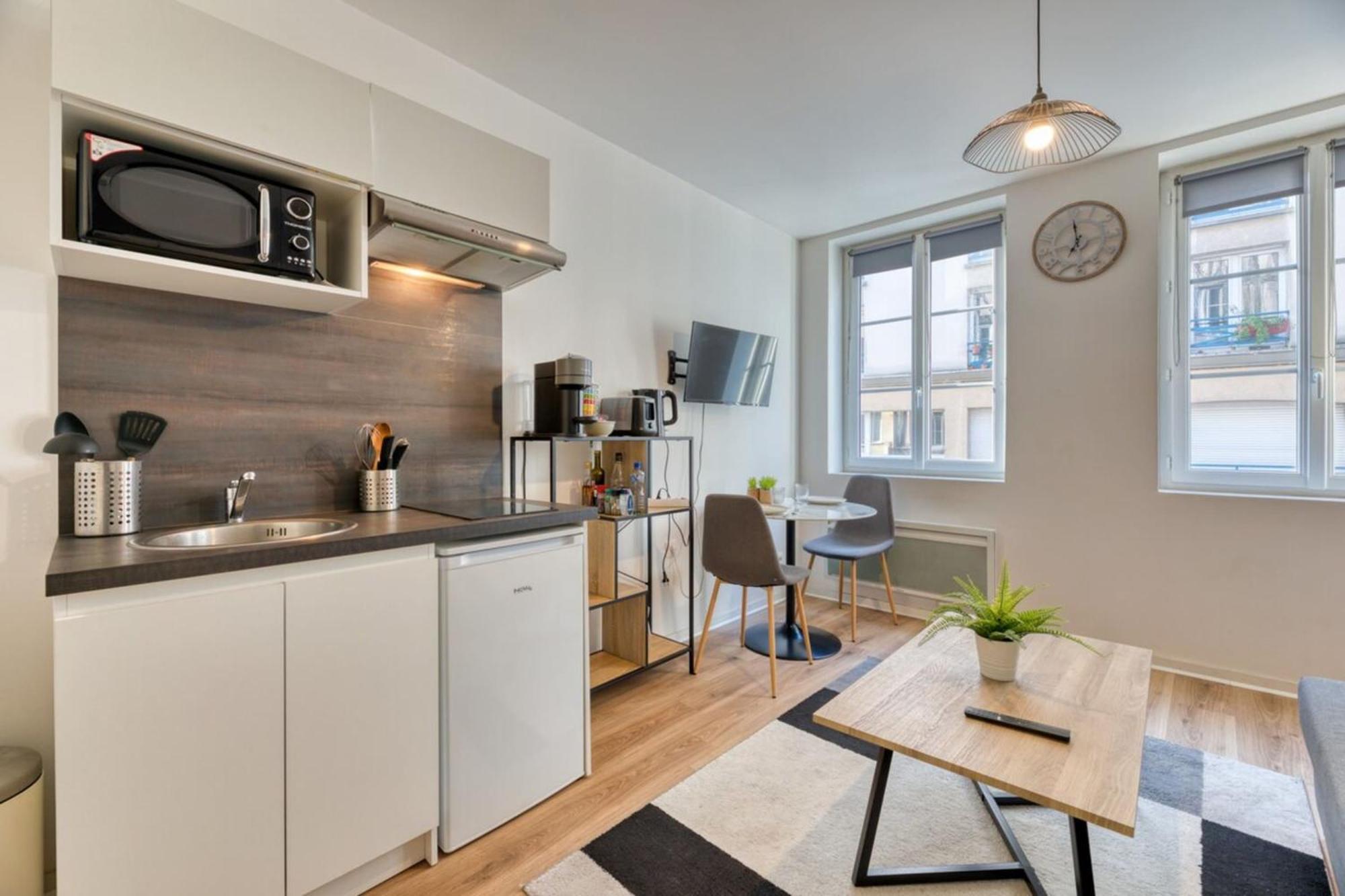 Le Thibaut Studio Renove Au Coeur De Rouen Zewnętrze zdjęcie