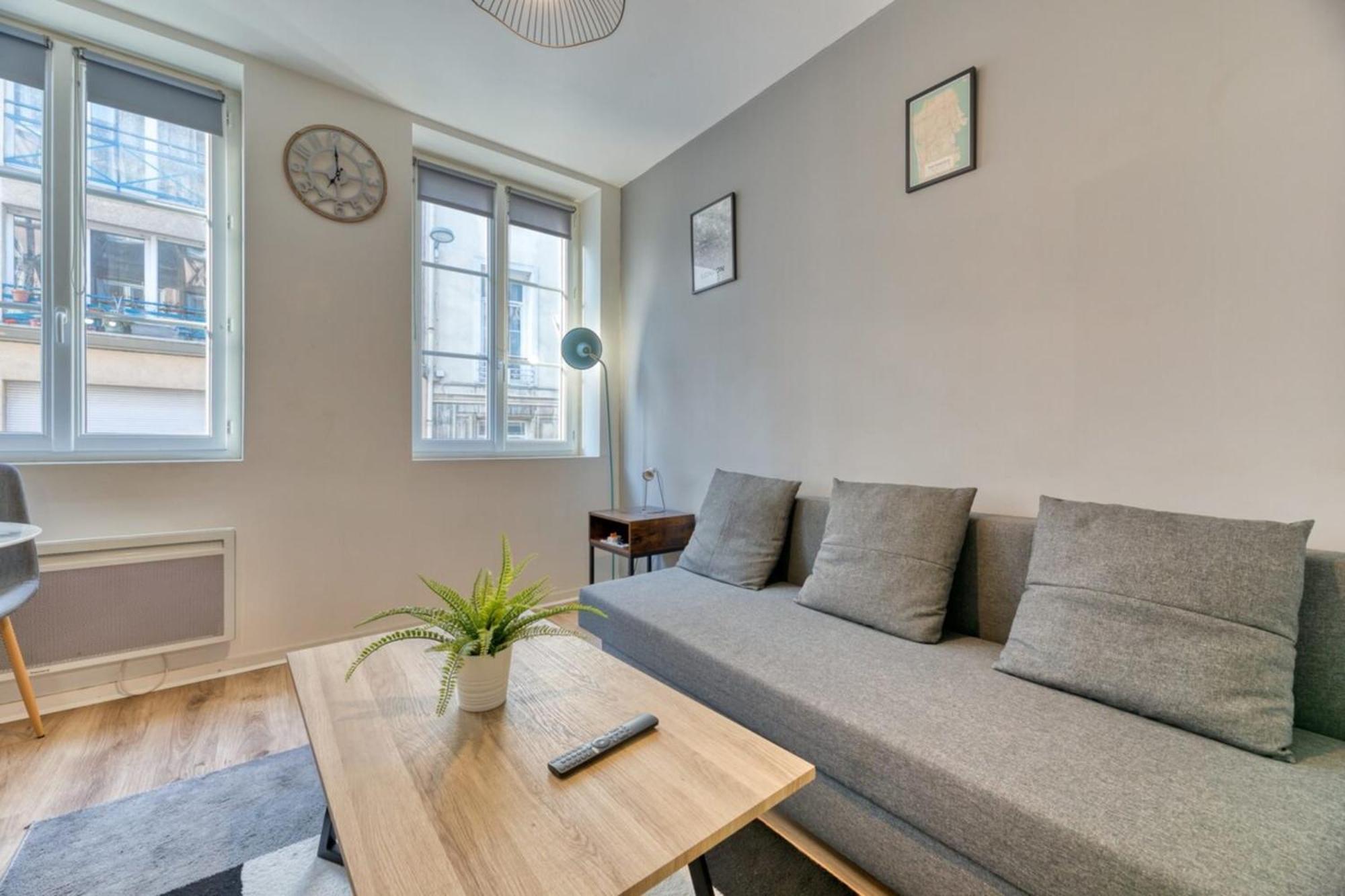 Le Thibaut Studio Renove Au Coeur De Rouen Zewnętrze zdjęcie