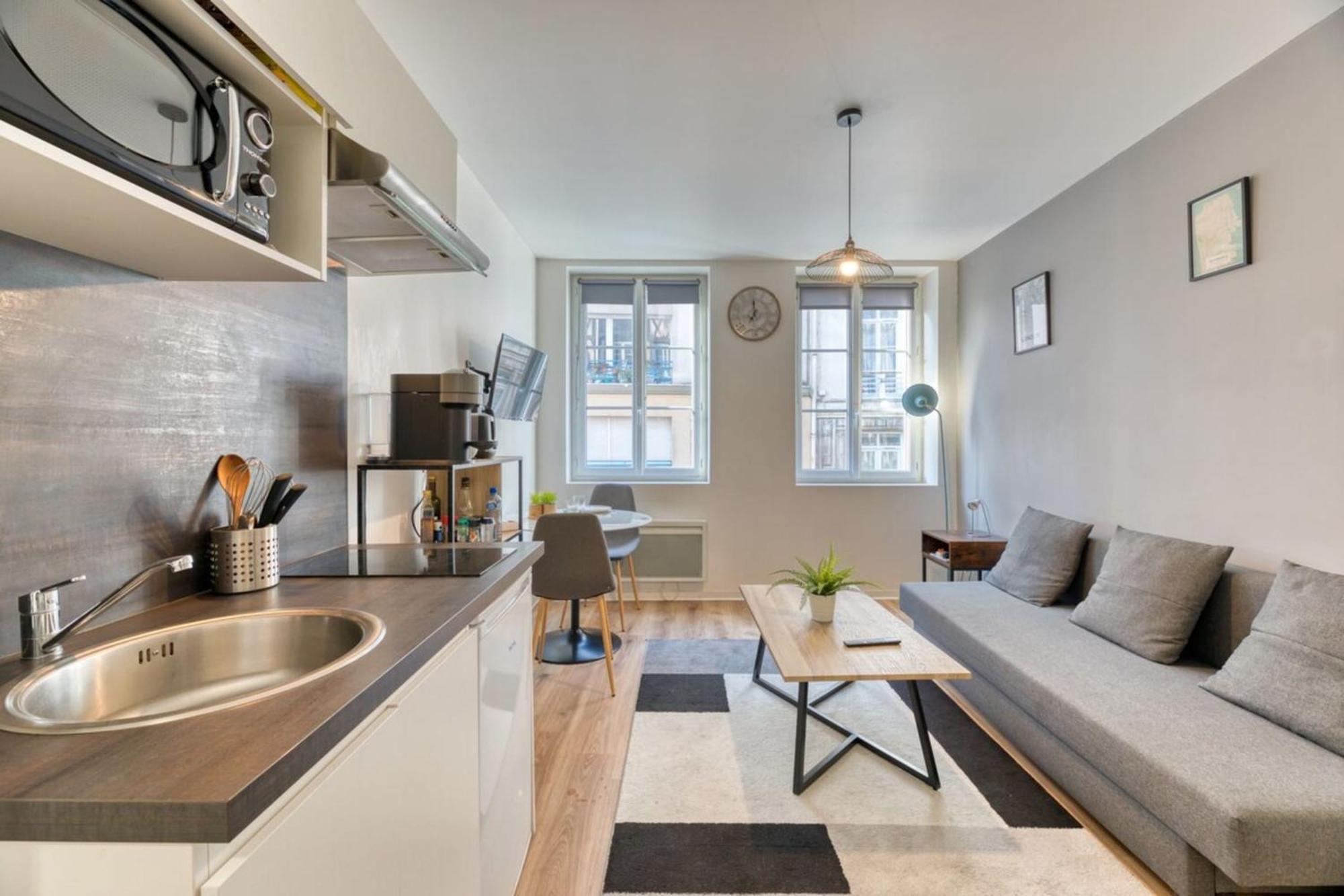 Le Thibaut Studio Renove Au Coeur De Rouen Zewnętrze zdjęcie