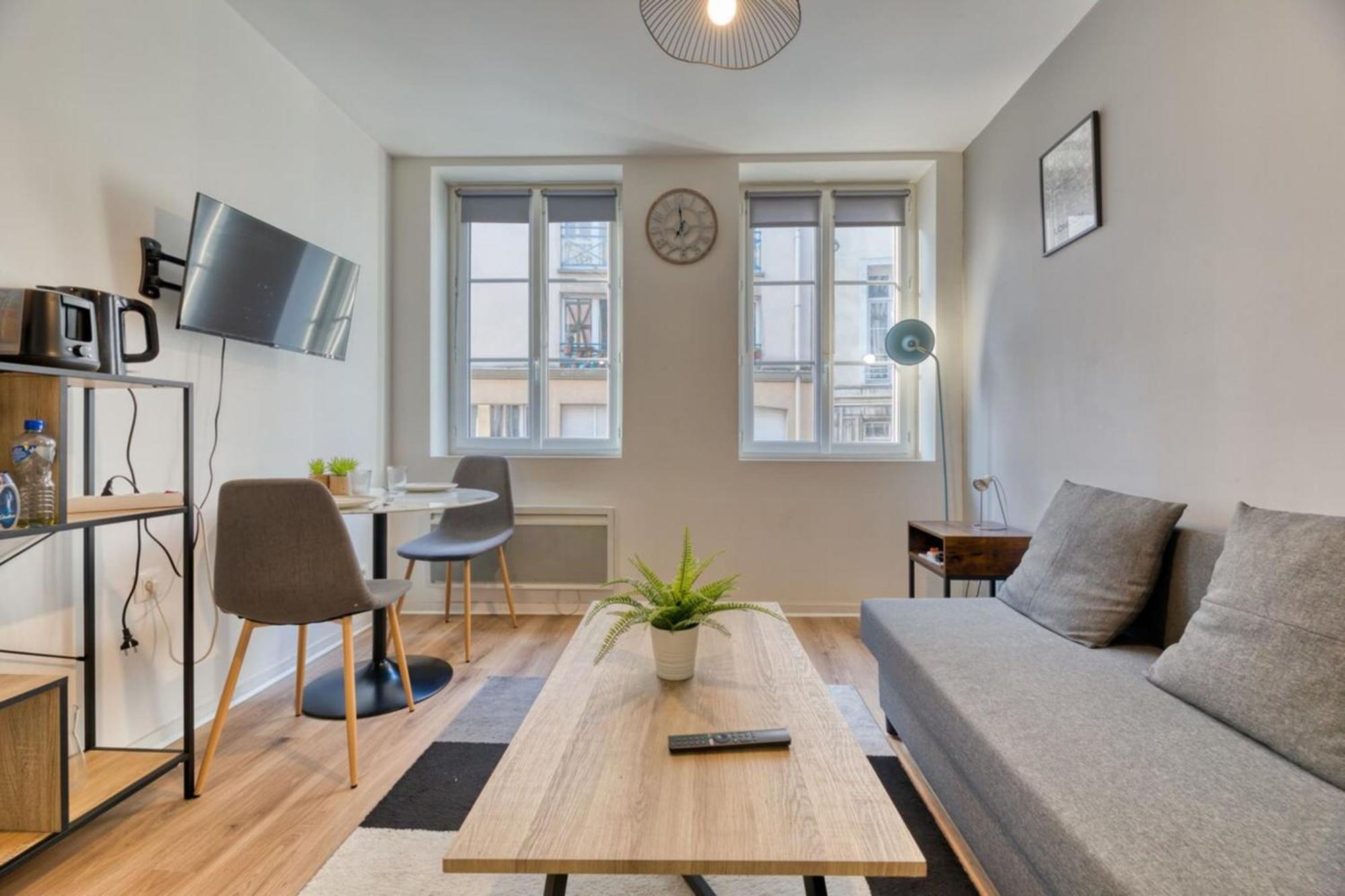 Le Thibaut Studio Renove Au Coeur De Rouen Zewnętrze zdjęcie
